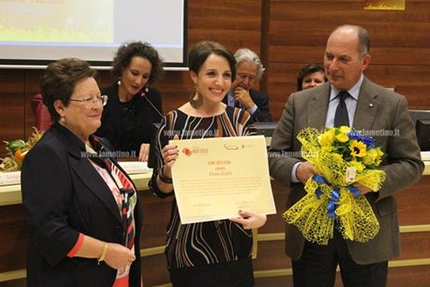 Premio "Mary Cefaly" 2016 Sezione Arte e Cultura - Lamezia Terme (CZ), Dicembre 2016