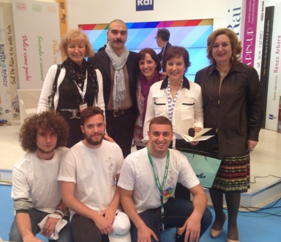 Salone Internazionale del Libro - con i ragazzi delle consulte studentesche, Torino (10 maggio 2014)