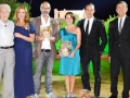 Premio "La Giara" - i tre vincitori con Pino Caruso, Debora Caprioglio e Michele Cucuzza - Agrigento, Luglio 2013